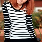 Chanelle Hayes on a Brick Wall