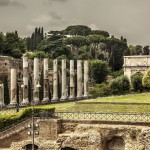 Forum view from the Colosseum 1
