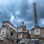 Arch of Septimius Severus, or possibly Snape