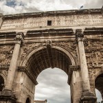Arch of Septimius Severus, or possibly Snape