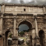 Arch of Septimius Severus, or possibly Snape
